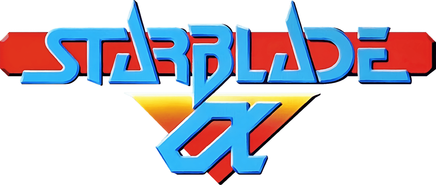 Starblade Alpha logo for Playstation